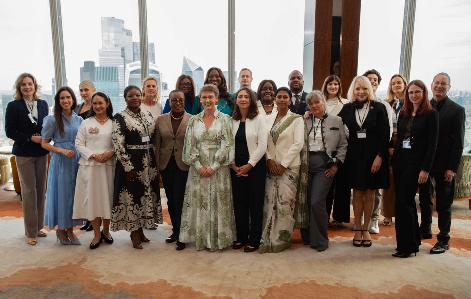 The Signature Programme cohort together at The Shard, London, 2026
