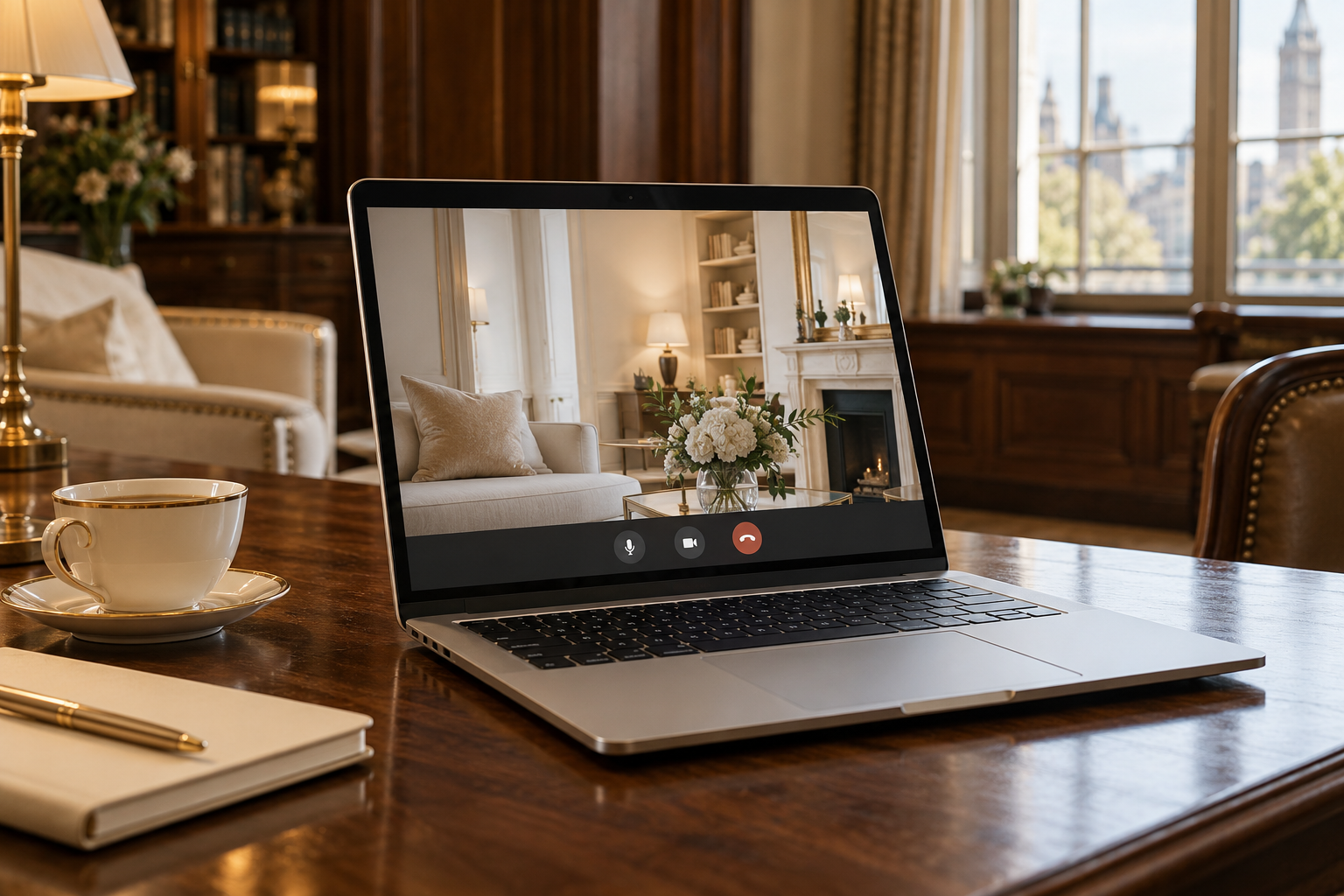 Live online session from home