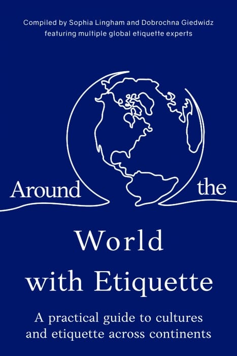 Cover of "Around the World with Etiquette" book