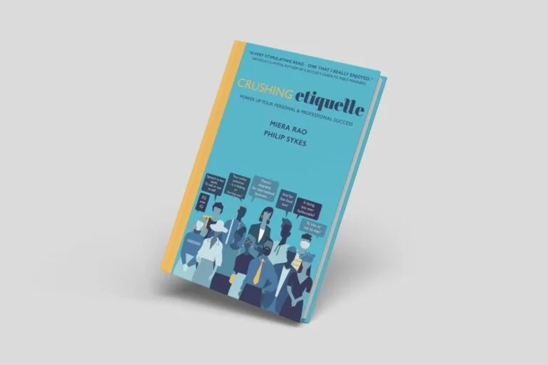 Webinars & Workshops 8 | The British School of Excellence | Webinars & Workshops Crushing Etiquette book cover