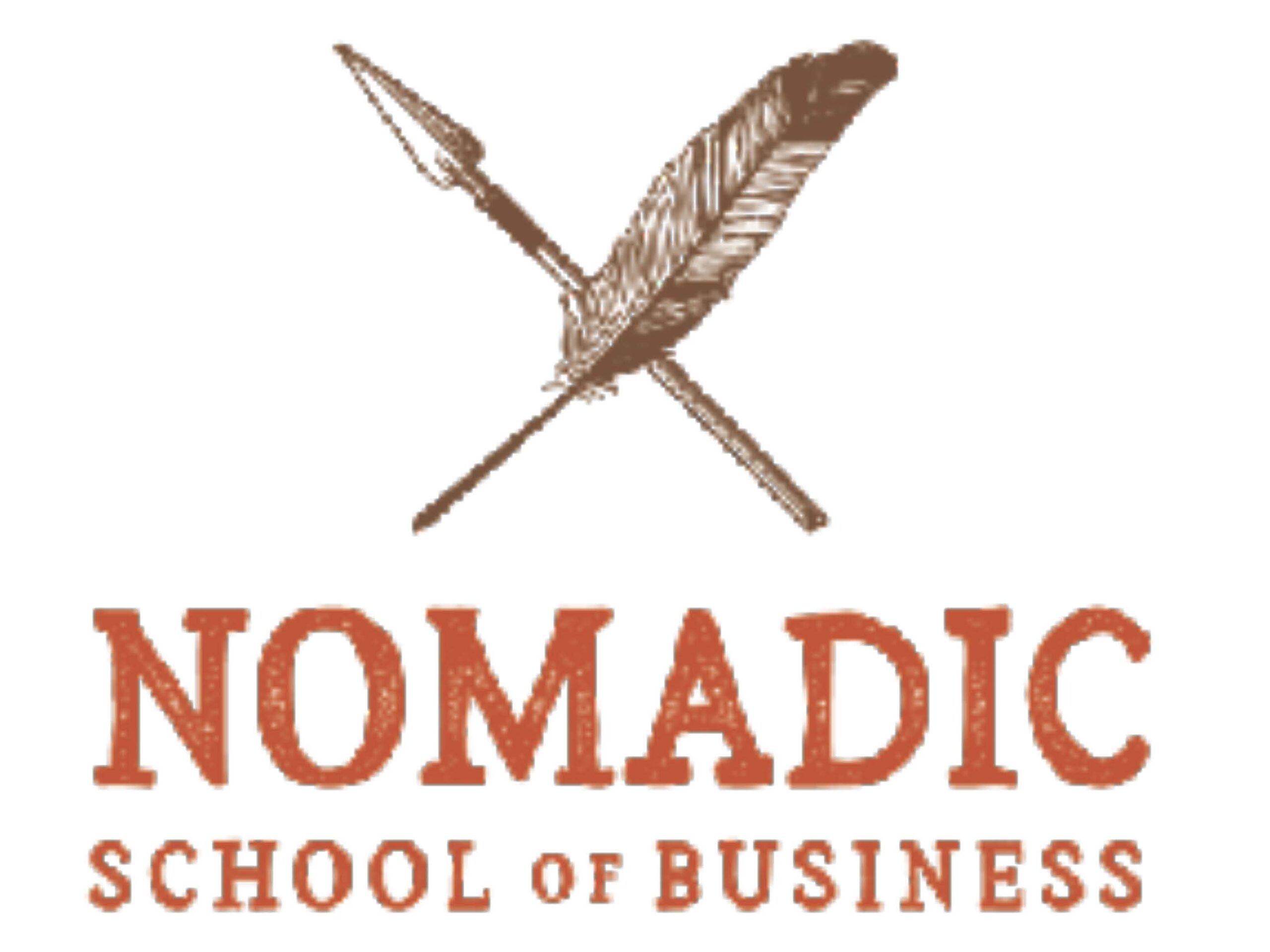 Nomadic school of business logo